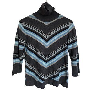 GAP Factory Store Vintage Turtleneck Sweater 3/4 sleeves Size M